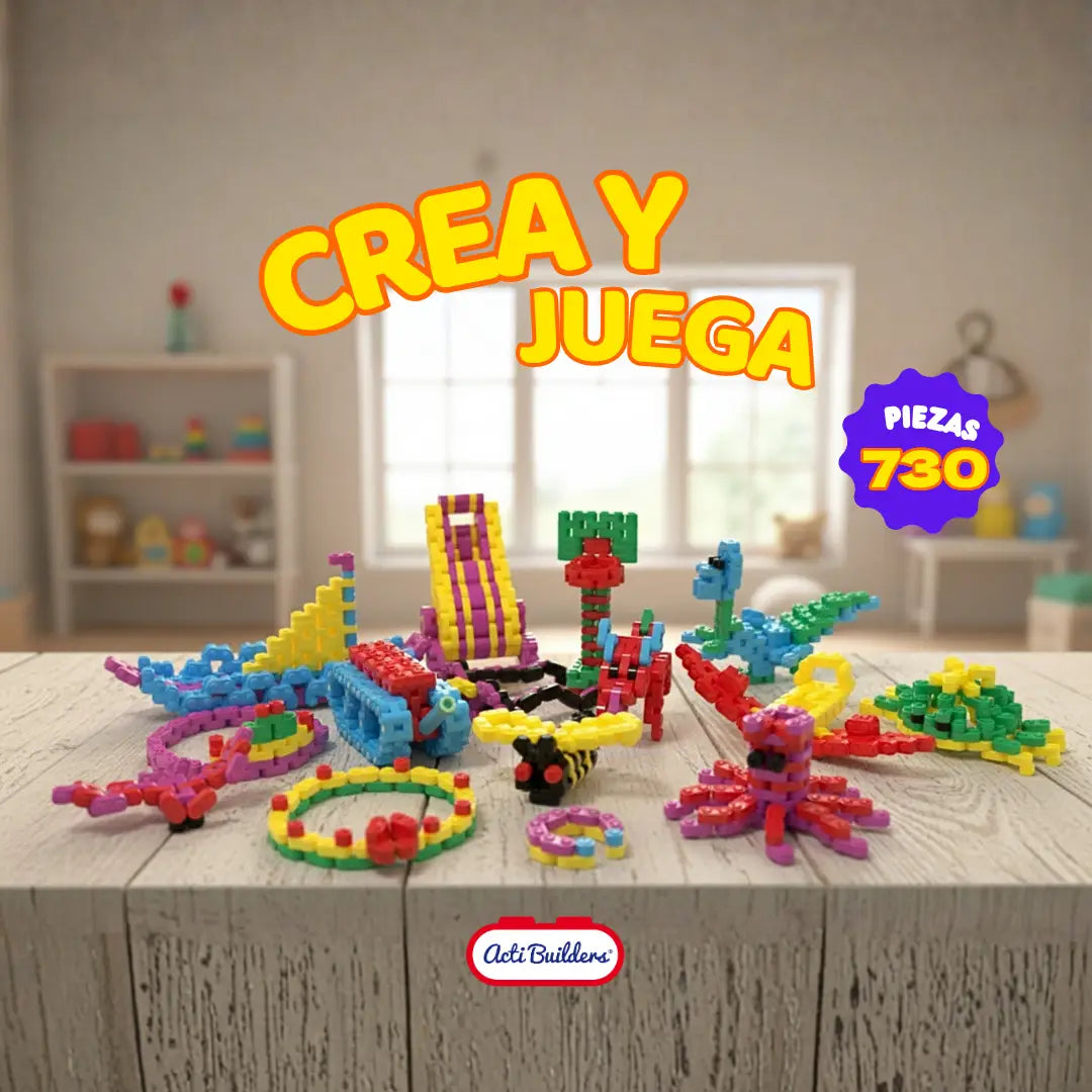 Acti Builders® – Los bloques que despiertan la creatividad